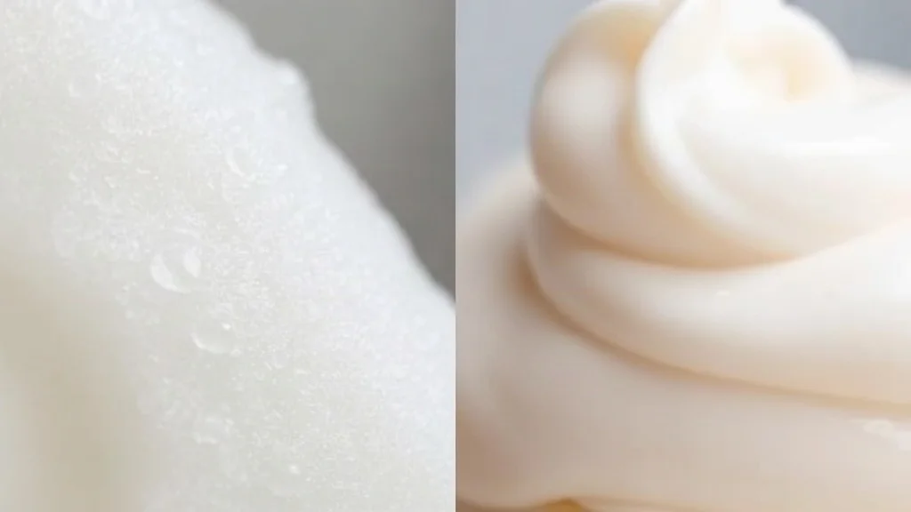 Botanical ingredient chemistry and texture detail for Curly Girl Method Approved Shampoos